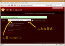 在网站输入OpenID